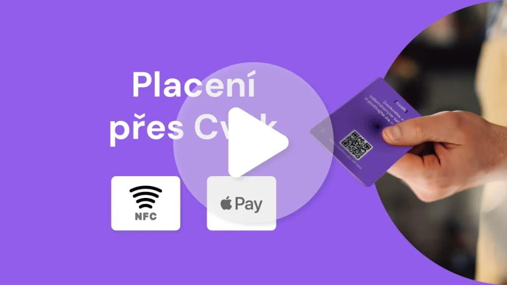 Přes NFC + Apple Pay