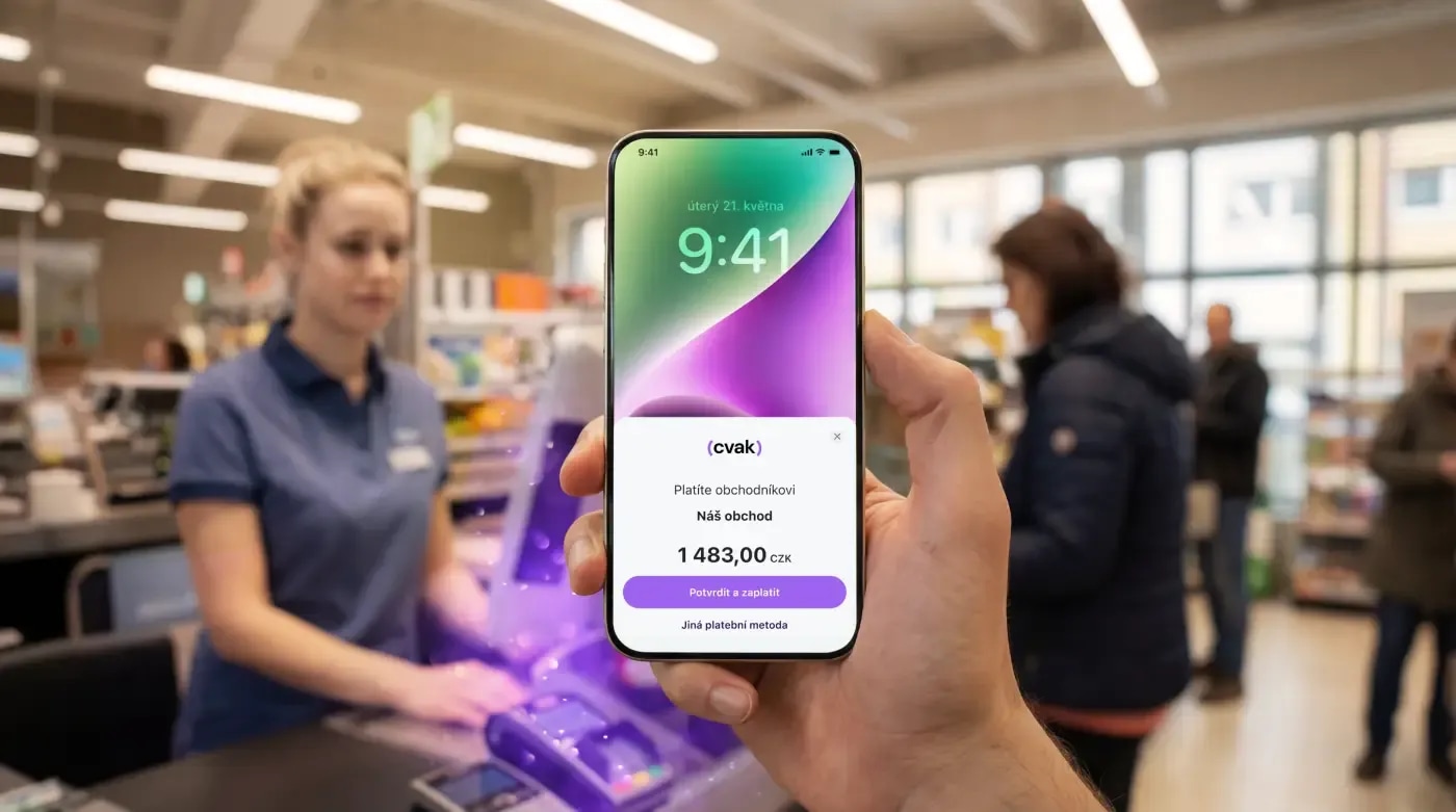 Platba jedním klikem v mobilu