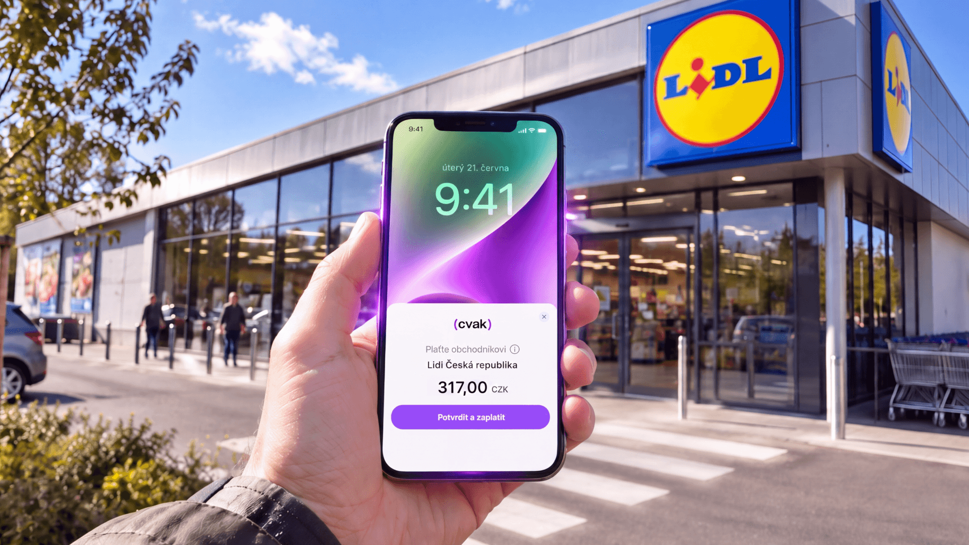 Lidl pro své zákazníky rozšiřuje možnosti placení. Navazuje strategickou spolupráci s platebním řešením Cvak